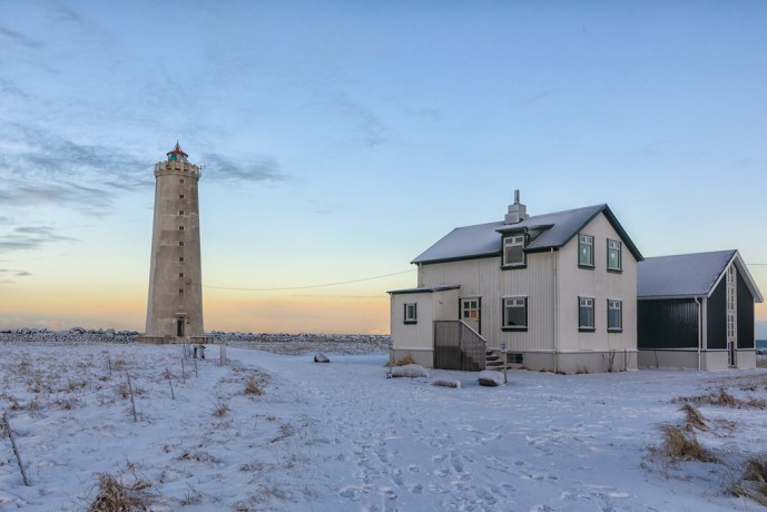 Grótta Island Lighthouse, Iceland
